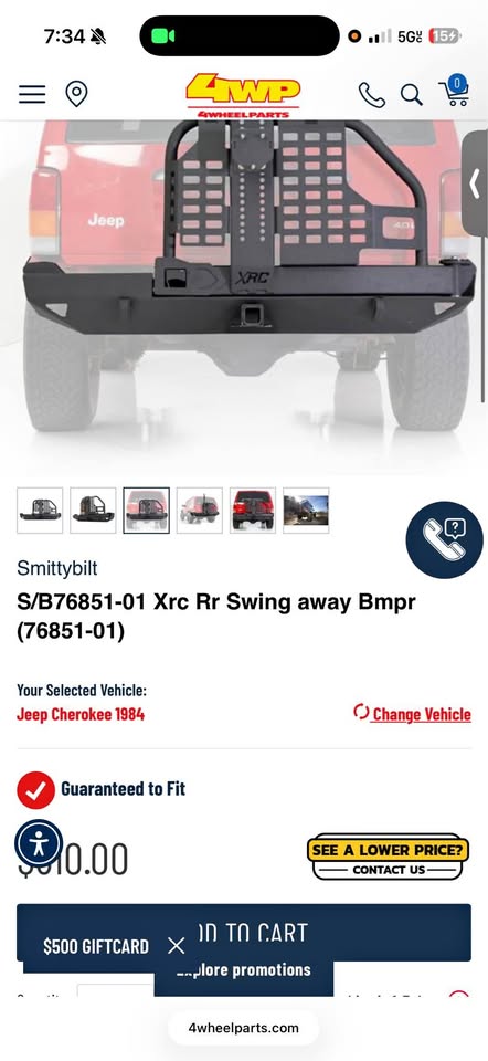 Smittybilt xj rear bumper in Post Falls, ID (photo 1)