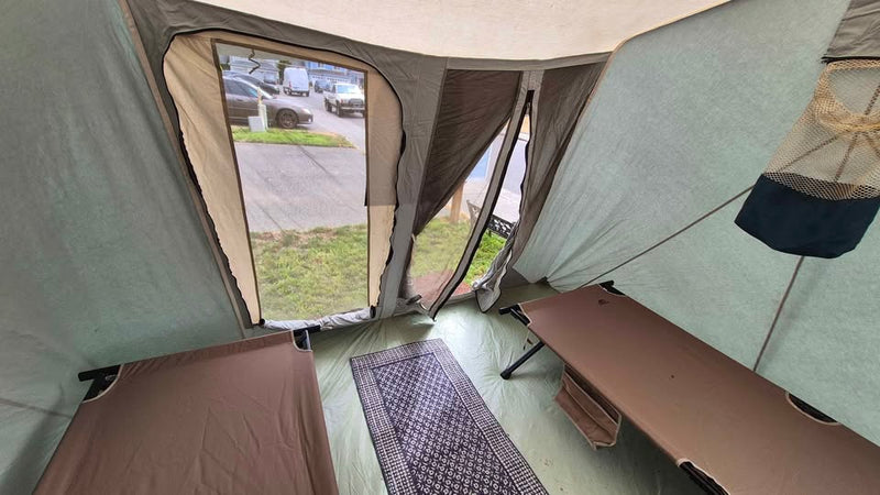 Springbar Traveler 10x10 canvas tent, cots, etc in Bremerton, WA (photo 8) — photo 8