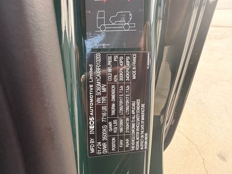 2024 Ineos Grenadier · Base in Houston, TX (photo 4) — photo 4