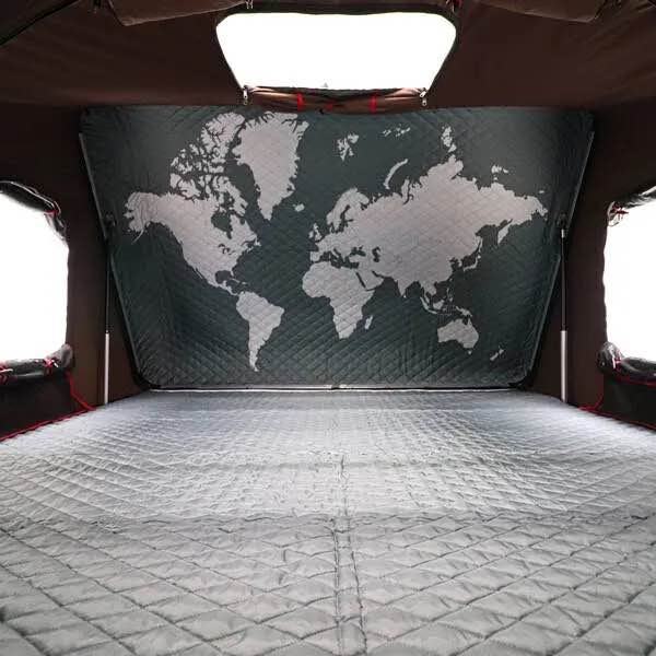 Hardshell 2-person iKamper Rooftop Tent + free accessories (165 lbs, quick setup) in Edgewater, CO (photo 3) — photo 3