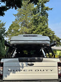 Overland camping setup