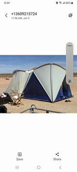Springbar vintage tent, modular unit, and kitchen tent in Portland, OR (photo 1)