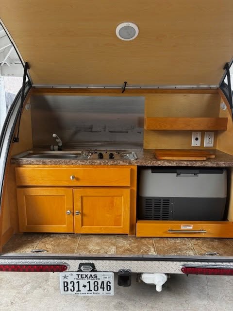 2015 2015 Little Guy 5'x10’ max plus silver shadow “teardrop” trailer in San Antonio, TX (photo 5) — photo 5