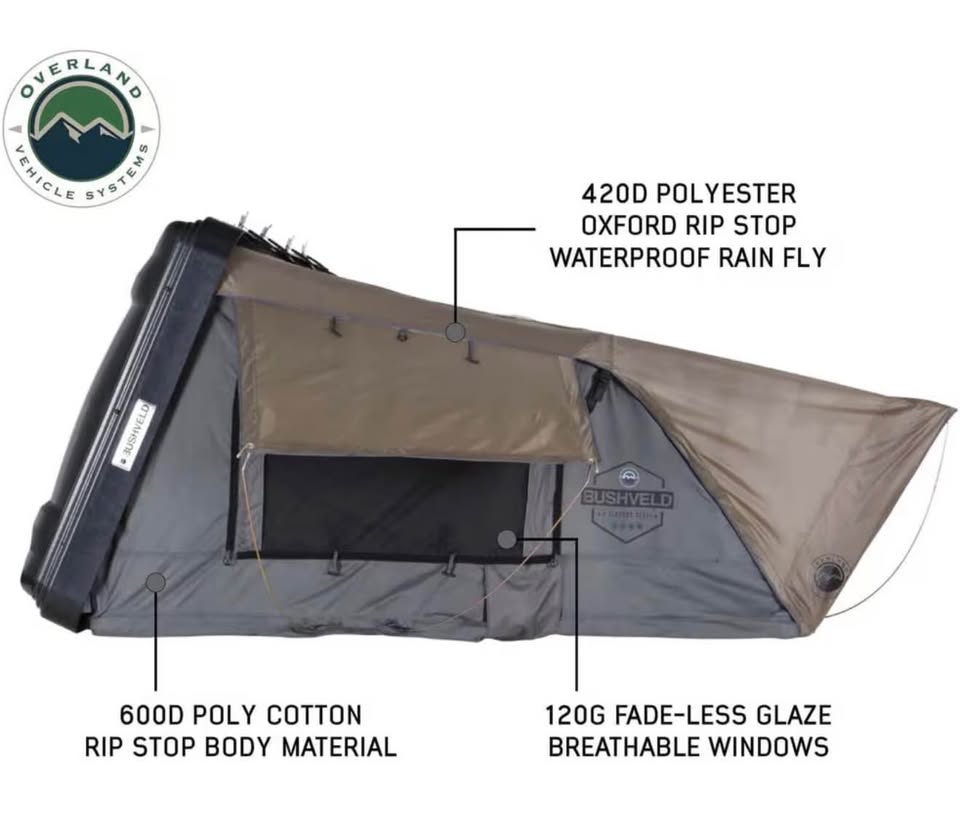 OVS Bushveld 2 Hard Shell Rooftop Tent in Coeur D'Alene, ID (photo 6) — photo 6