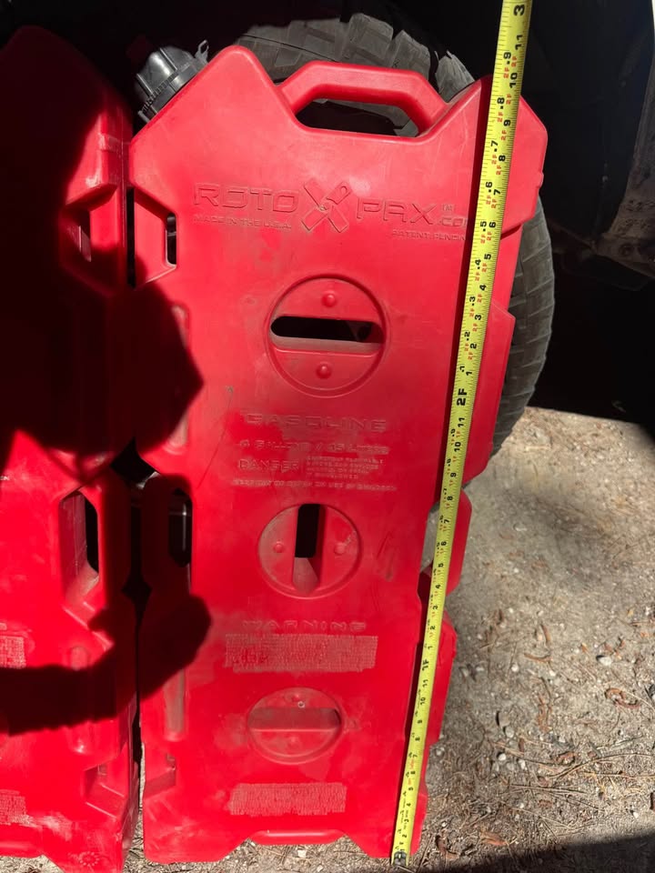 Rotopax 4 gallon Fuel Packs in Lake Arrowhead, CA (photo 2) — photo 2