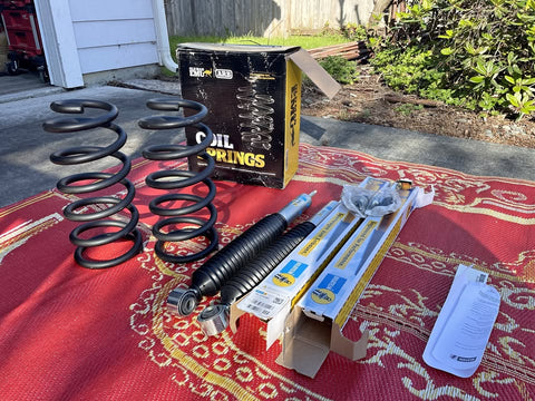 OME Coils and Bilstein 5100s Brand New
