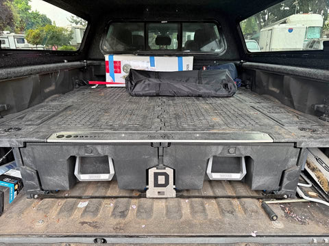 Decked drawer bed system. Fits F-250 short/regular bed. (81.9in)