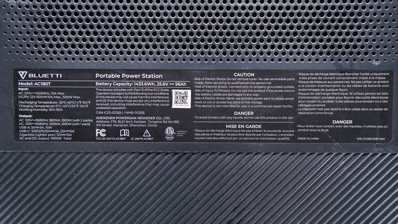 Bluetti AC180T Power Station in Salt Lake City, UT (photo 8) — photo 8
