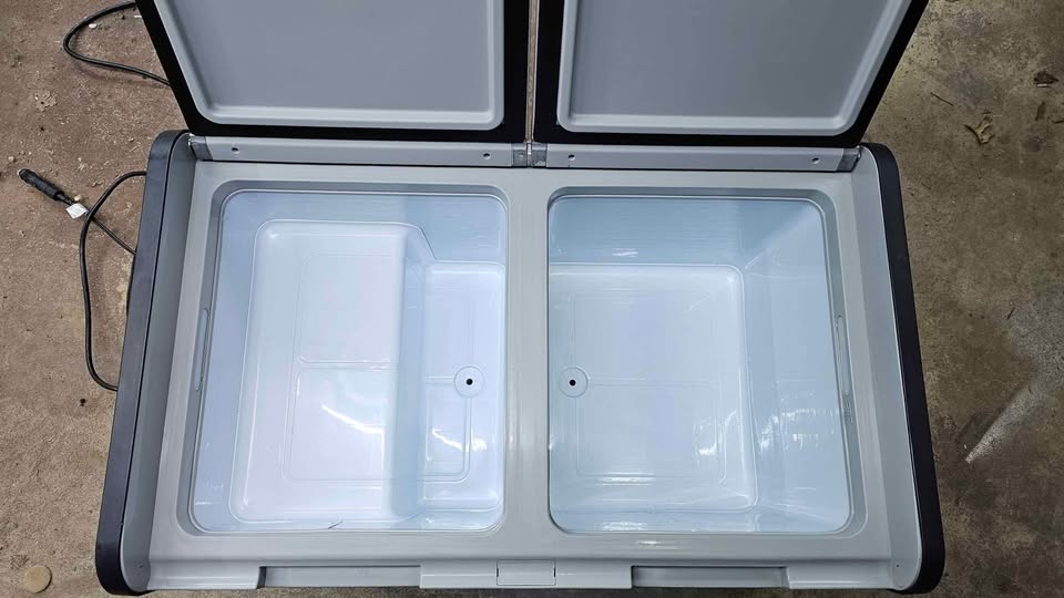 Dometic - CFX3 Portable Refrigerator and Freezer, Powered by AC/DC or Solar - Gray/Black in Staten Island, NY (photo 4) — photo 4