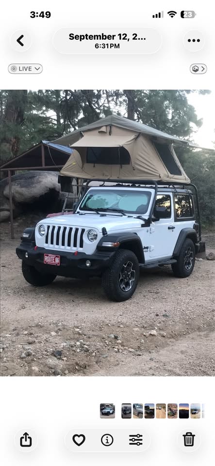 Smittybilt Overlander Rooftop Tent SB2783 - Like New, Used Twice - (Kingman, AZ) in Kingman, AZ (photo 6)