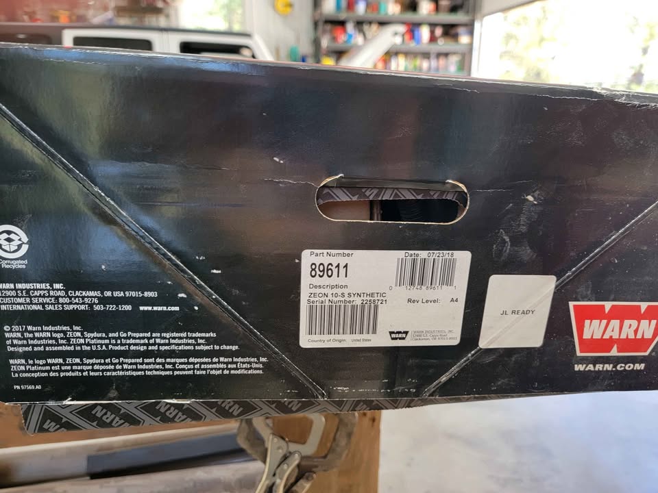 Warn zeon 10s winch NEW in Colorado Springs, CO (photo 8)