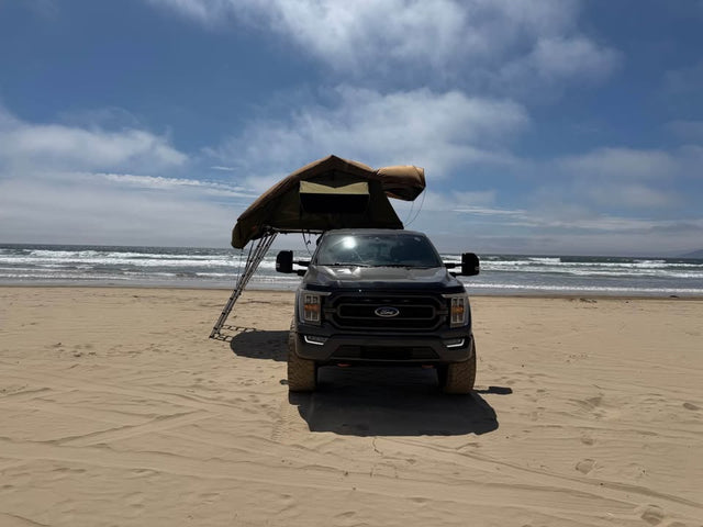 23zero rooftop tent and bed rack — photo 3