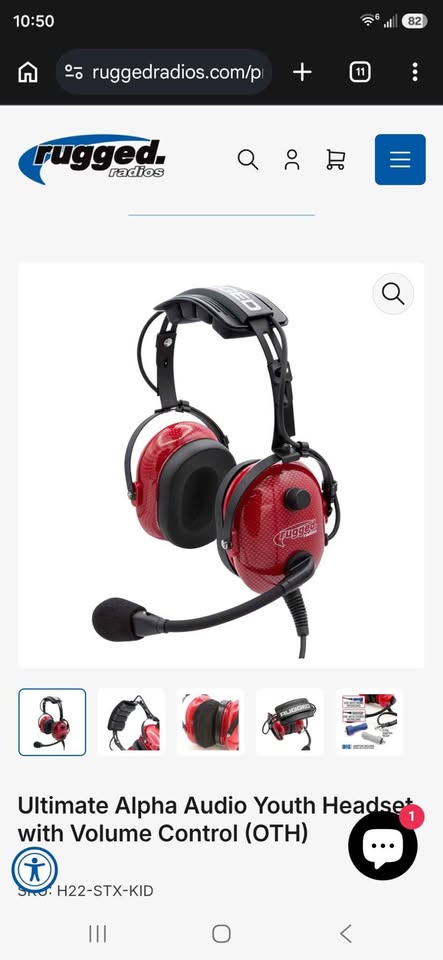 Rugged radios youth headset — photo 3