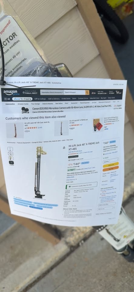 Hi-Lift X-TREME Jack with 60" Jack Protector in Fishers, IN (photo 2) — photo 2