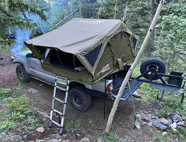 23Zero Breezeway 62 RTT & upTOP Overland TRUSS Mid-Height Bed Rack | 2nd-3rd Gen Tacoma (5' Bed) in Denver, CO (photo 1)