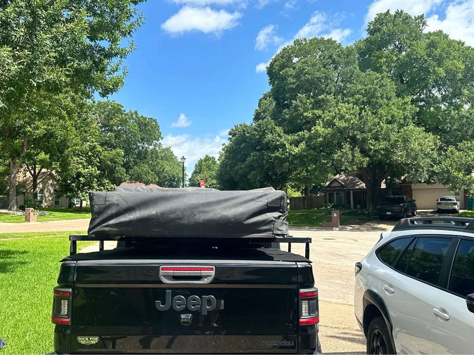 Complete Overland Set Up -OVS XL rooftop tent + KB Voodoo low profile rack + Teton double sleeper in Harker Heights, TX (photo 2) — photo 2