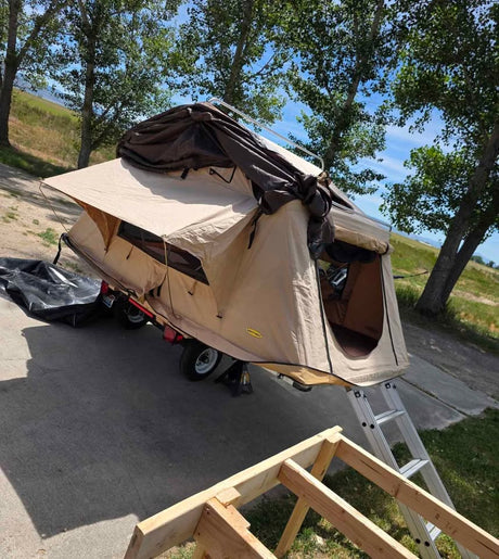 Smitty Bilt Overlander roof top tent with or without trailer in Shelley, ID (photo 8)