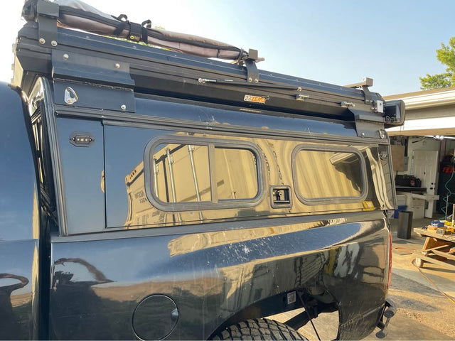 3rd gen dodge bed, topper and tent — photo 2