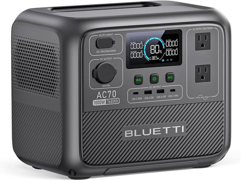 Bluetti AC70 power station in Dallas, TX (photo 1) — photo 1
