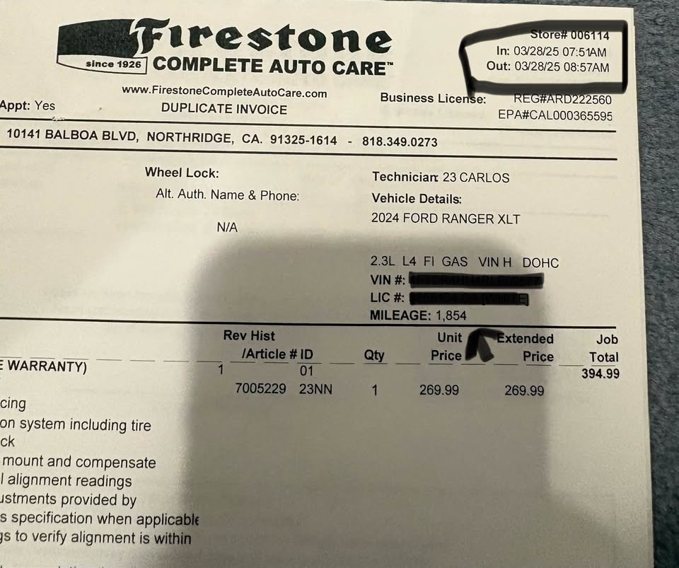 2024 Ford Ranger FX4 OEM Suspension Take-Off – in Chatsworth, CA (photo 6)