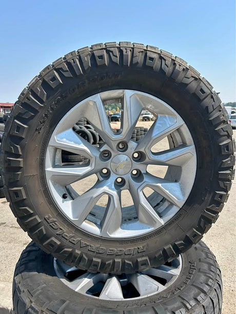Chevrolet Wheels with 35x12.50R20LT Nitto Ridge Grappler Tires in Nampa, ID (photo 1)