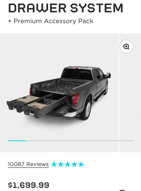 Decked Tool Box + Decked Cargoslide Top in Idaho Falls, ID (photo 5)