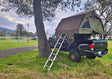 23zero 72” overland tent and boot bag Comes w custom bed rack for Tacoma in South Lake Tahoe, CA (photo 1)