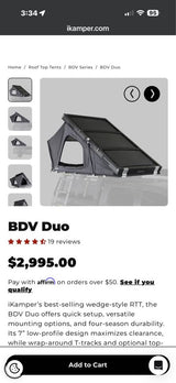 iKamper BDV Duo Rooftop Tent in West Richland, WA (photo 3)
