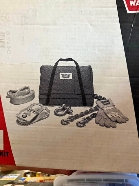 Warn winch accessory kit