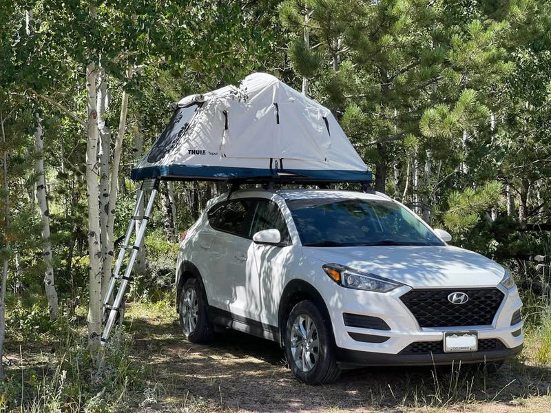 Thule Tepui low-pro 2 rooftop tent with condensation mat in Loveland, CO (photo 2) — photo 2