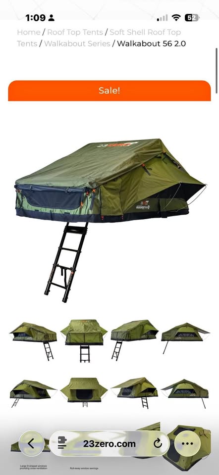 23Zero Walkabout 56 1.0 Roof Top Tent in Greeley, CO (photo 1)