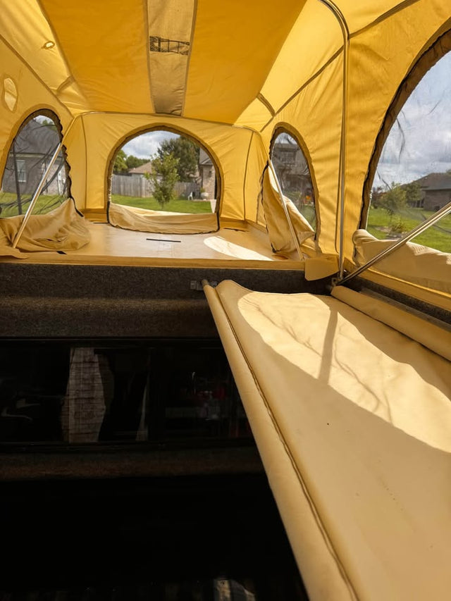 FlipPac Camper! Truck Topper with Pop-up Tent — photo 2