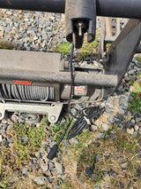 WARN x8000i winch on 1999 chevrolet brush guard. Used very little in Edgewood, WA (photo 7)