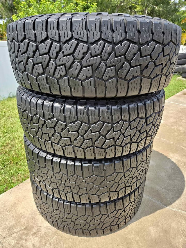37x12.50x20 Falken wildpeak A/T all terrain tires in Tampa, FL (photo 1)