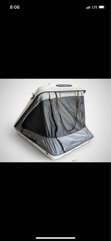 James Baroud Discovery M Vehicle Rooftop Pop Up Tent Camper Shelter -used in Windsor, CA (photo 4) — photo 4