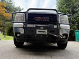 Warn Heavy Duty M15000 lb. Electric winch w/integrated Heavy duty Warn Bull Guard. For 2012 GMC 3500 in Monroe, WA (photo 3)
