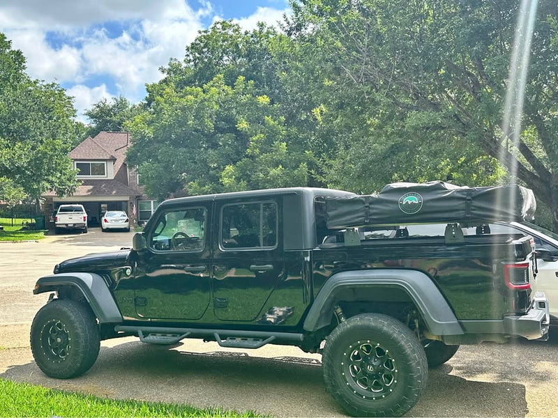 Complete Overland Set Up -OVS XL rooftop tent + KB Voodoo low profile rack + Teton double sleeper in Harker Heights, TX (photo 1) — photo 1