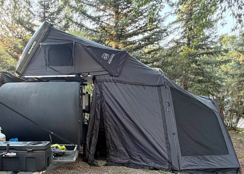 iKamper Mini 3.0 roof top tent (rtt) + annex and mattress
