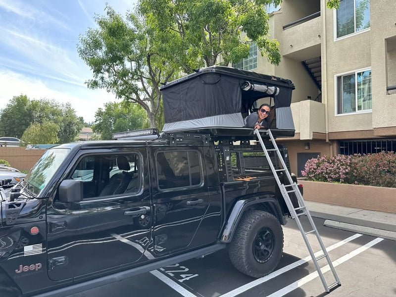 Best Rooftop Tent - James Baroud Evasion Series - Evo, Medium Black LIKE NEW in Sherman Oaks, CA (photo 6) — photo 6