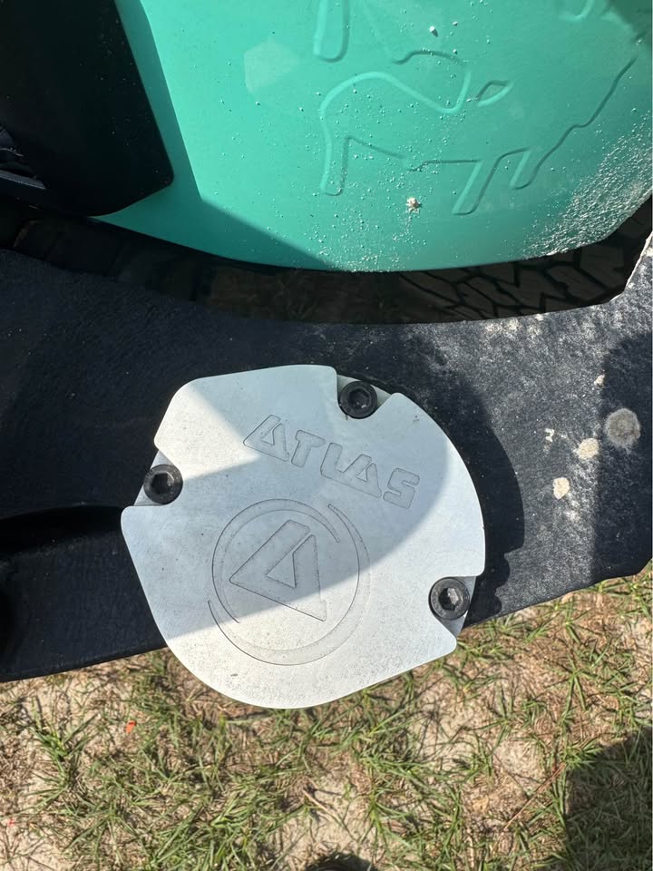 Smittybilt Atlas Rear Bumper with Tire Carrier for Jeep Wrangler JK in Raeford, NC (photo 4) — photo 4