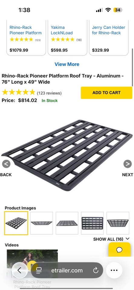 Rhino Rack Pioneer Platform — photo 3