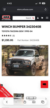 Tacoma ARB bumper in Menifee, CA (photo 2)
