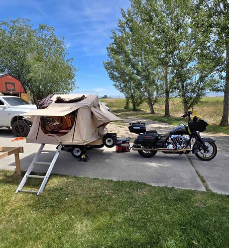 Smitty Bilt Overlander roof top tent with or without trailer in Shelley, ID (photo 1)