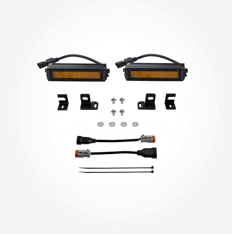 Diode Dynamics SS6 LED Fog Light Kit Fits 2024-Present Toyota Tacoma Amber Wide in Arab, AL (photo 1) — photo 1