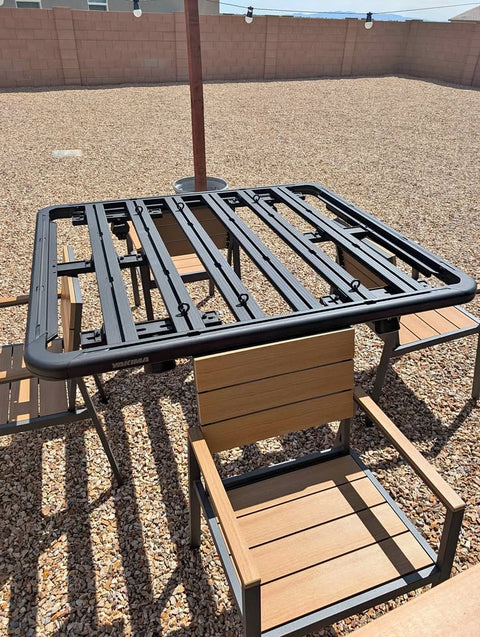 Roof Rack For Sale- Yakima LockNLoad Platform K (55"x49") W/ Timberline Towers