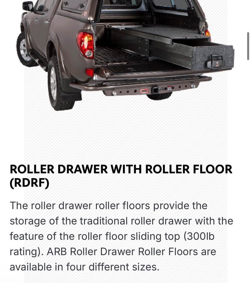 ARB Outback Solutions Dual Roller Drawer System with Sliding Tops | 5th Gen 4Runner in Bend, OR (photo 5)