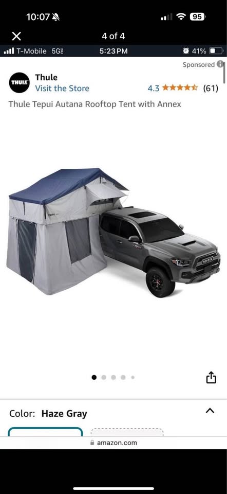 Thule 3 Tepui RTT with Annex in Tempe, AZ (photo 2) — photo 2