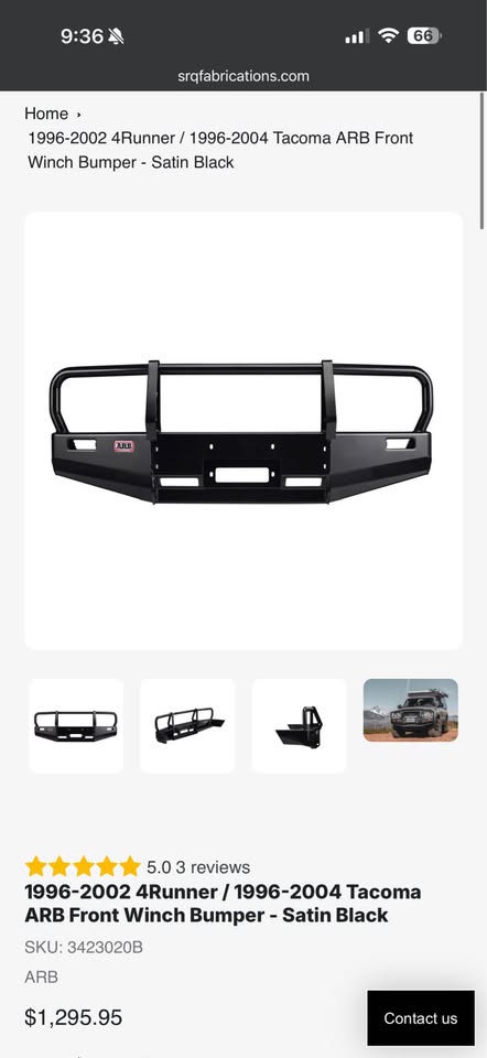ARB Front Bumper Toyota Tacoma/4runner in Westworth, TX (photo 6) — photo 6