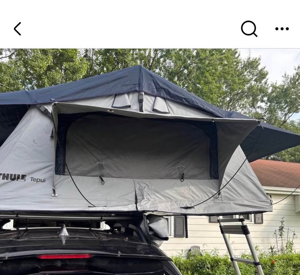 Thule Tepui Explorer Ayer 2 rooftop tent setup in Jerome, MI (photo 4) — photo 4