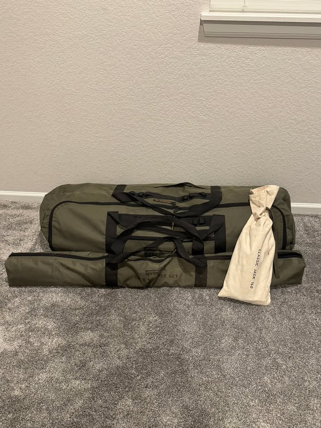 Classic Jack 140 Springbar Canvas Tent 10’x14’ — photo 3